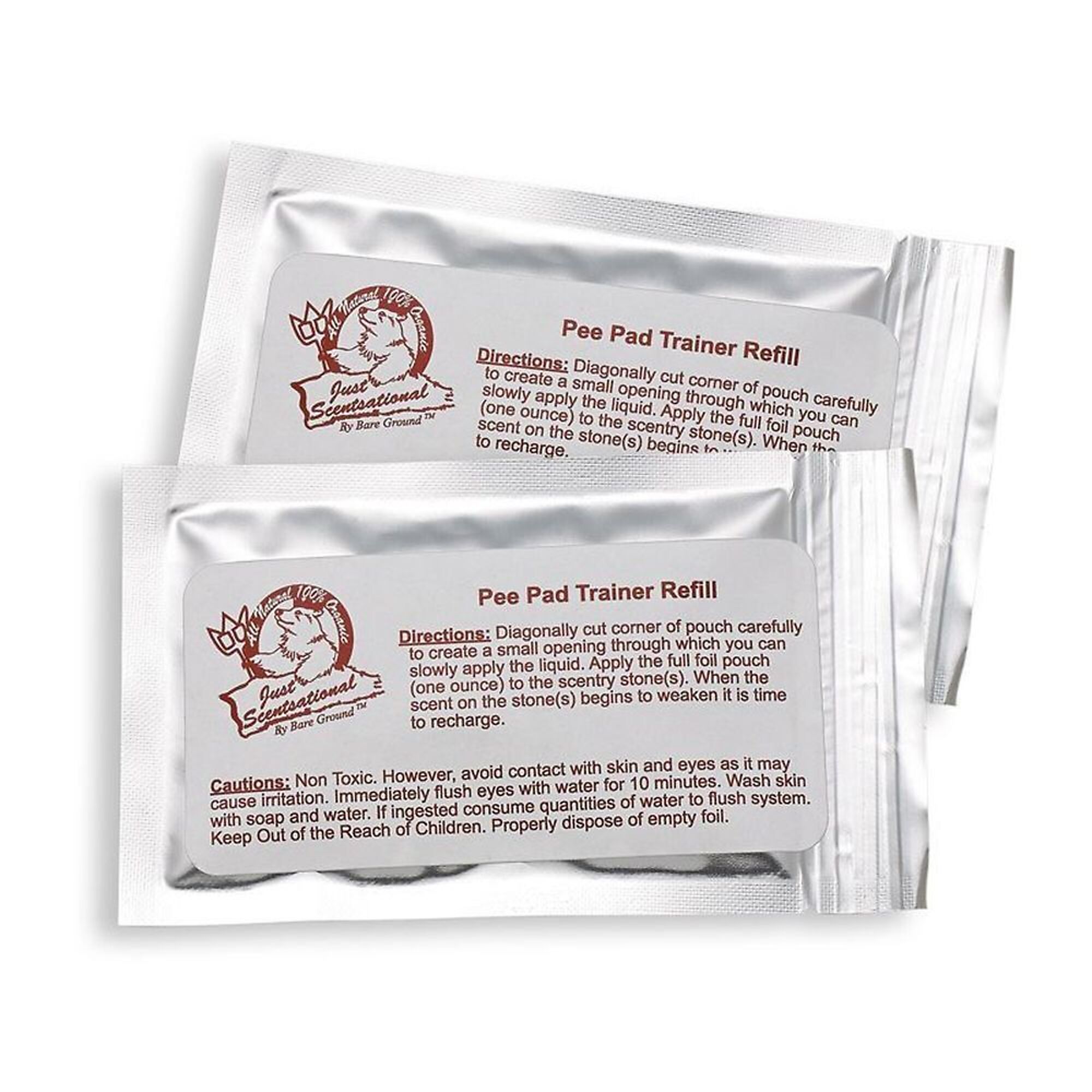 Bare Ground, Foil Packet Recharge Liquid for Here Doggie, Model# HD-2